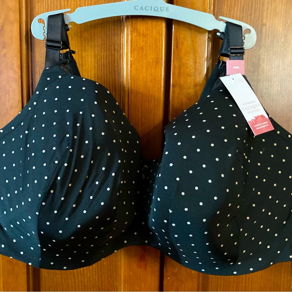 Cacique Lightly Lined Balconette Bra 44G